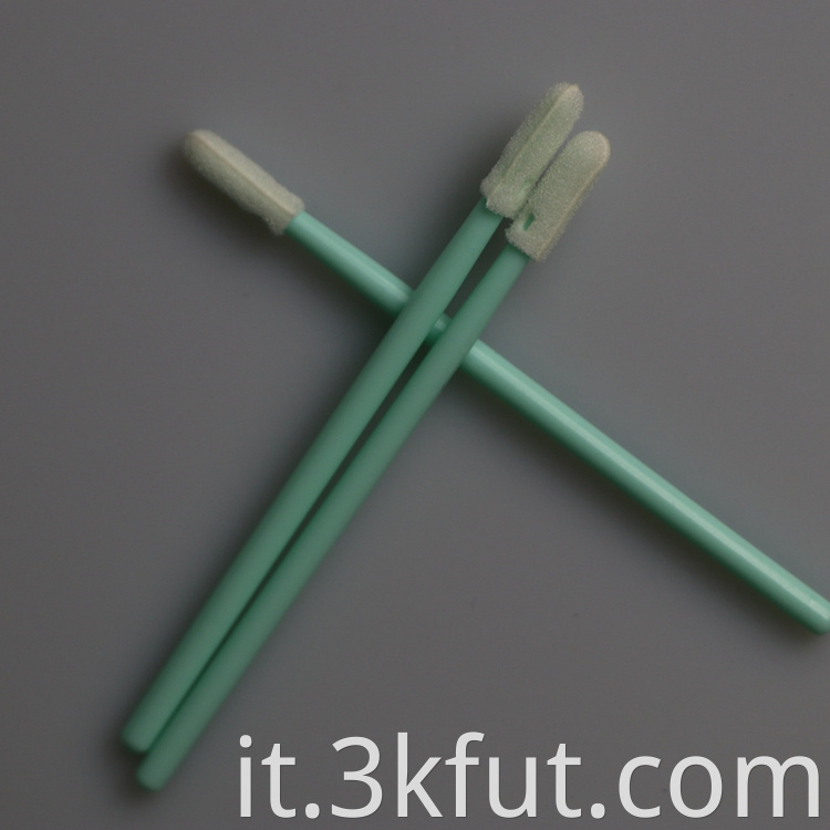 fiber optic clean foam swab